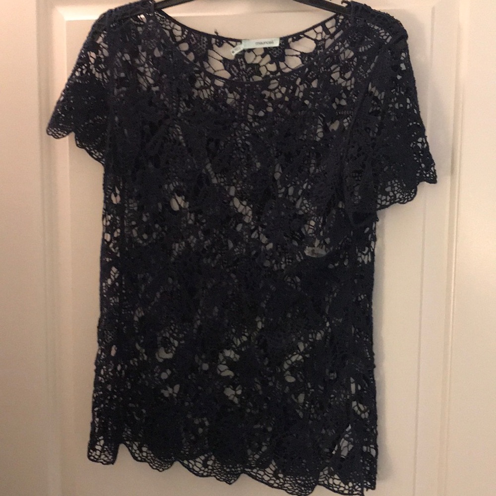 Navy blue shirt